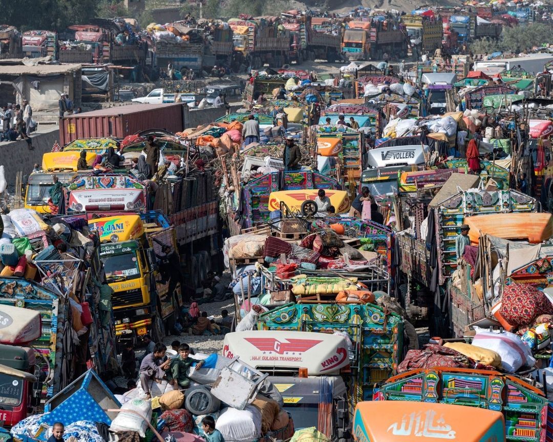 پایان مهلت پاکستان برای خروج مهاجران غیرقانونی از این کشور + عکس پایان مهلت پاکستان برای خروج مهاجران غیرقانونی از این کشور + عکس
