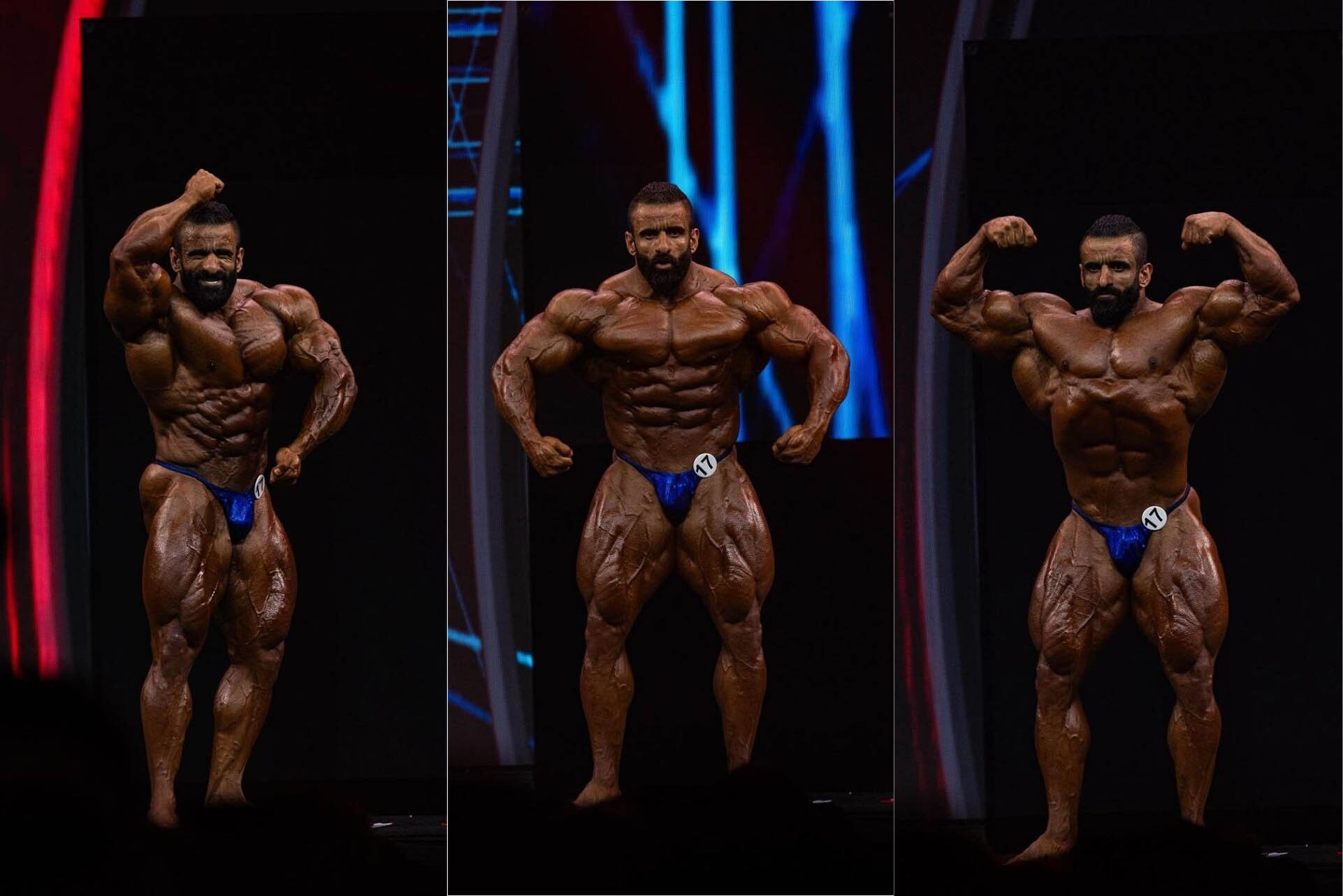 هادی چوپان راهی فینال مستر المپیا شد + عکس هادی چوپان راهی فینال مستر المپیا شد + عکس