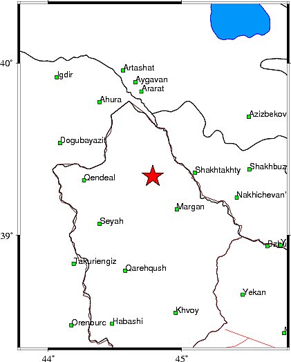 زلزله، ماکو و آذربایجان غربی را لرزاند + جزئیات (۲۲ آبان ۱۴۰۲)