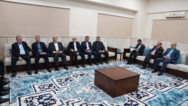 رهبران مقاومت فلسطین با امیرعبداللهیان دیدار کردند + عکس و جزئیات رهبران مقاومت فلسطین با امیرعبداللهیان دیدار کردند + عکس و جزئیات