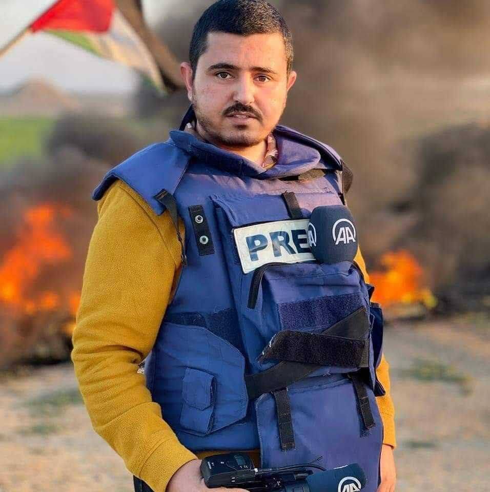شهادت خبرنگار «آناتولی» توسط اسرائیل در غزه + تصاویر