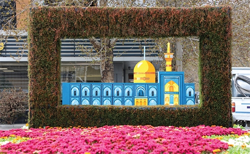 انتقال مفاهیم عمیق رضوی با آثار هنری شهری انتقال مفاهیم عمیق رضوی با آثار هنری شهری