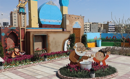 انتقال مفاهیم عمیق رضوی با آثار هنری شهری انتقال مفاهیم عمیق رضوی با آثار هنری شهری