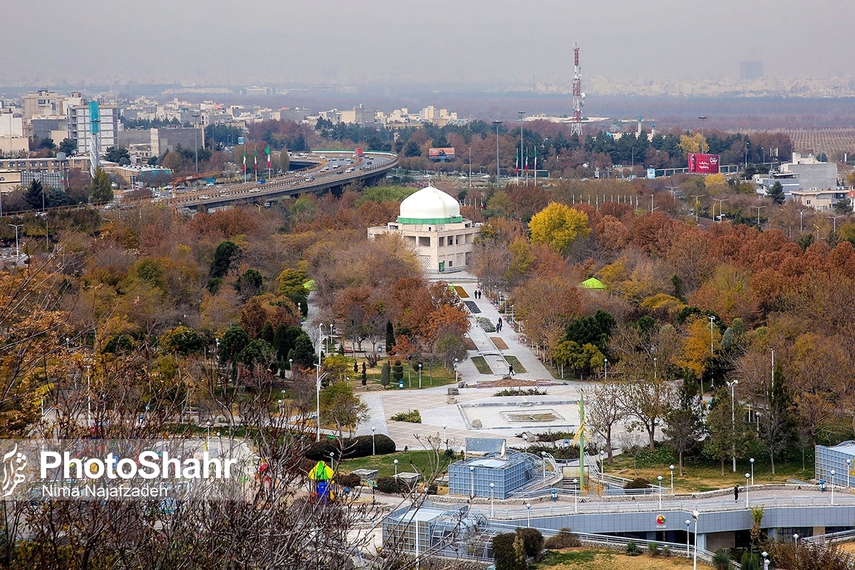 افزایش میزان ابرناکی و وزش باد شدید در خراسان رضوی (٢ آذرماه ١۴٠٢)