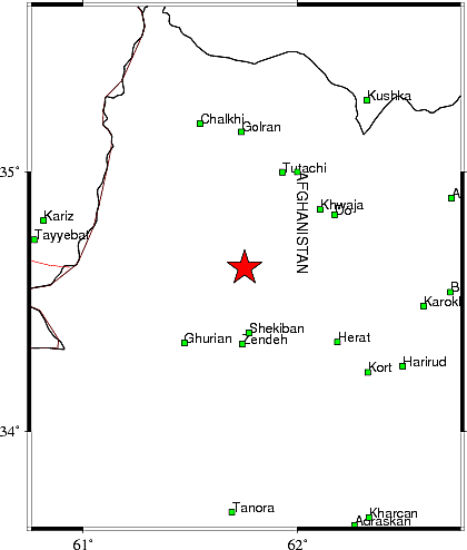 زلزله خراسان رضوی را لرزاند (۲۱ آذر ۱۴۰۲) زلزله خراسان رضوی را لرزاند (۲۱ آذر ۱۴۰۲)