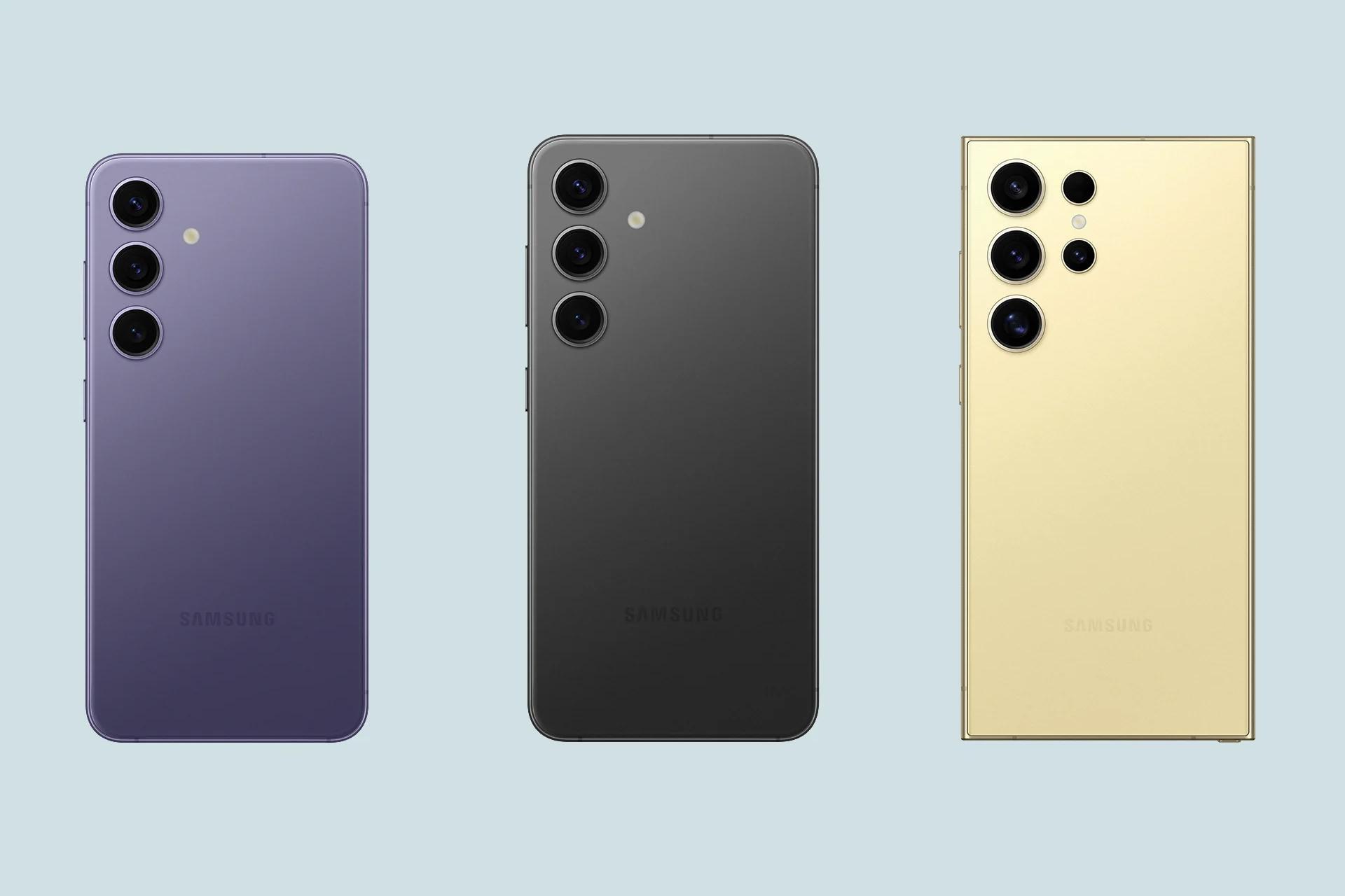 تصاویر رسمی گلکسی S24 پلاس و گلکسی S24 اولترا منتشر شد