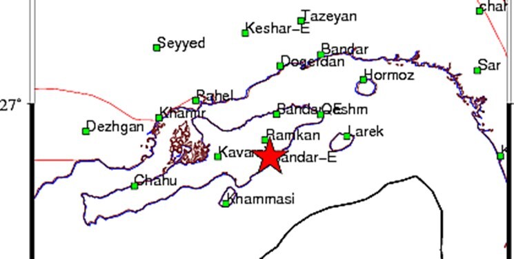 زلزله قشم را لرزاند (۴ آذر ۱۴۰۲)