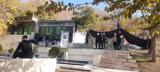 اولین تصاویر از مقبره پروانه معصومی در فرحزاد تهران اولین تصاویر از مقبره پروانه معصومی در فرحزاد تهران