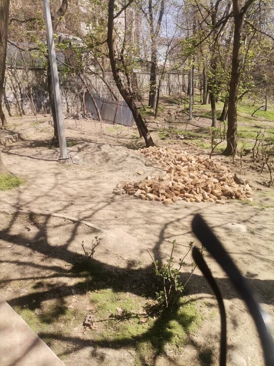 حصار پارک قیطریه برداشته شد حصار پارک قیطریه برداشته شد