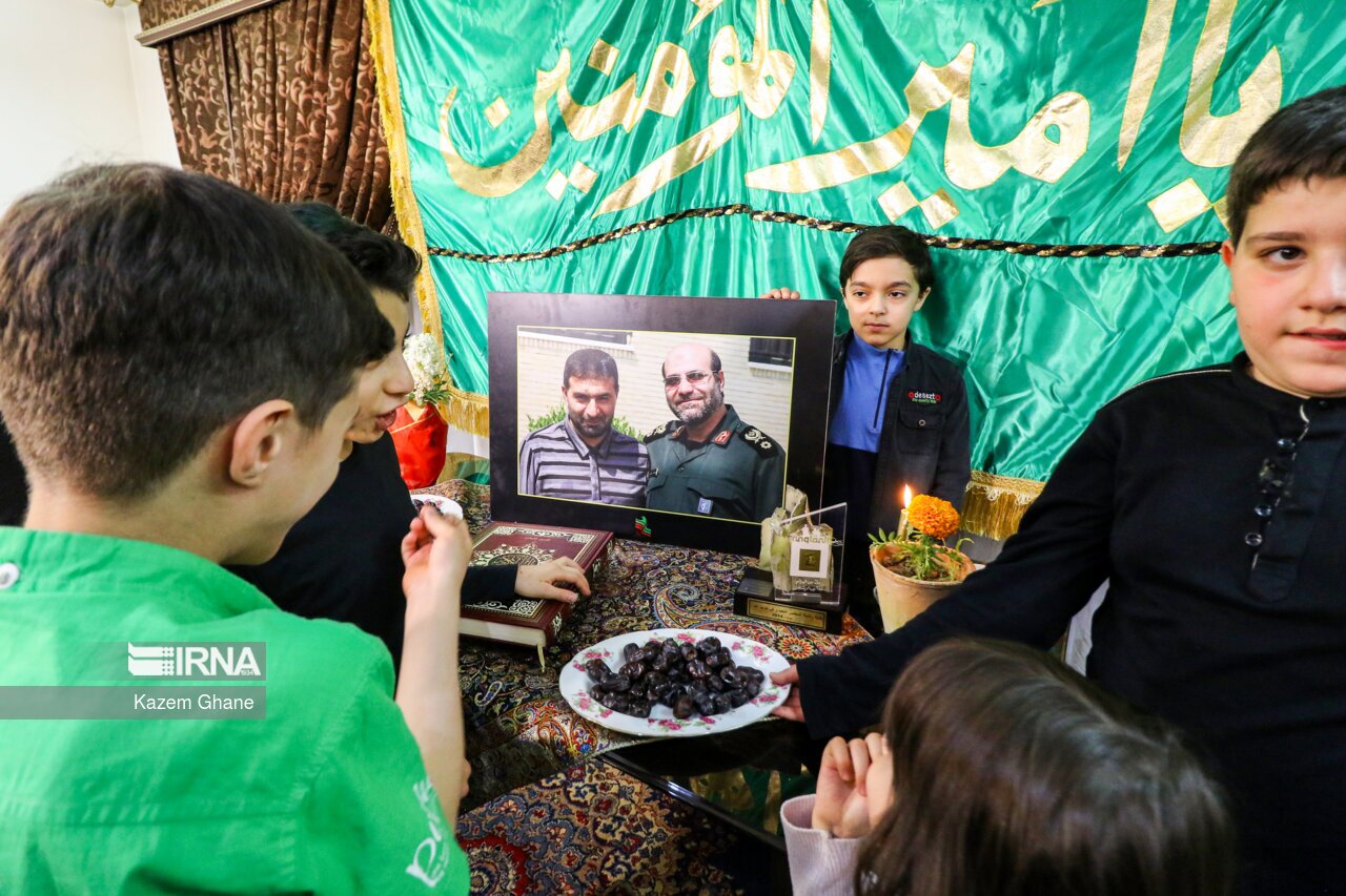 منزل شهید «محمدرضا زاهدی» پس از شهادتش + تصاویر و فیلم