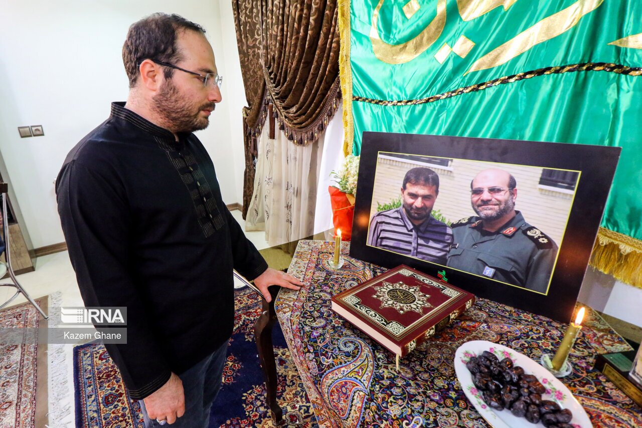 منزل شهید «محمدرضا زاهدی» پس از شهادتش + تصاویر و فیلم