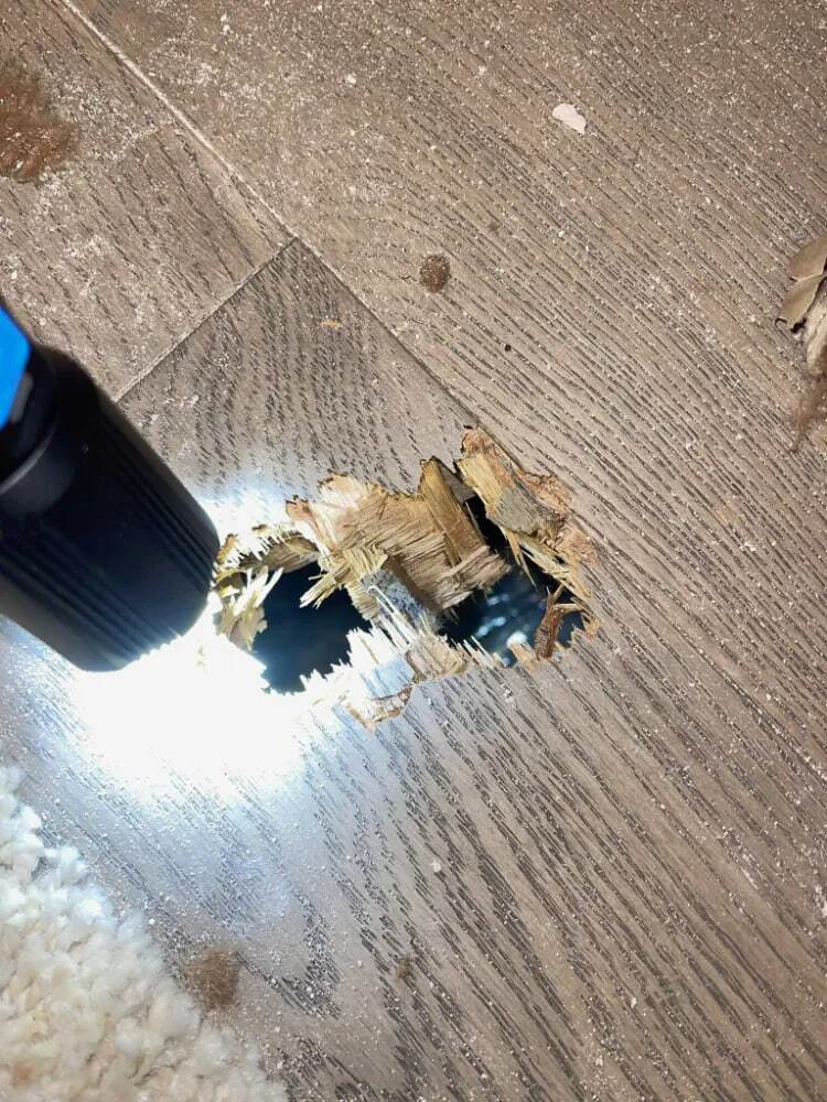 سقوط تکه ای از ایستگاه فضایی بین المللی روی سقف خانه سقوط تکه ای از ایستگاه فضایی بین المللی روی سقف خانه