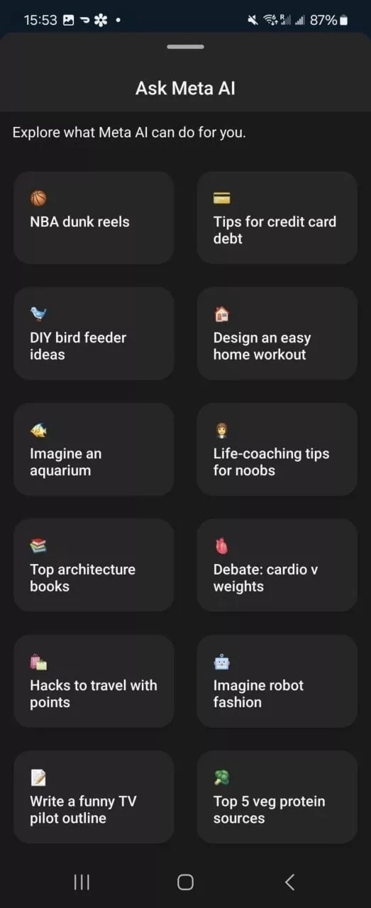 به زودی چتبات هوش مصنوعی به اینستاگرام اضافه میشود به زودی چتبات هوش مصنوعی به اینستاگرام اضافه میشود