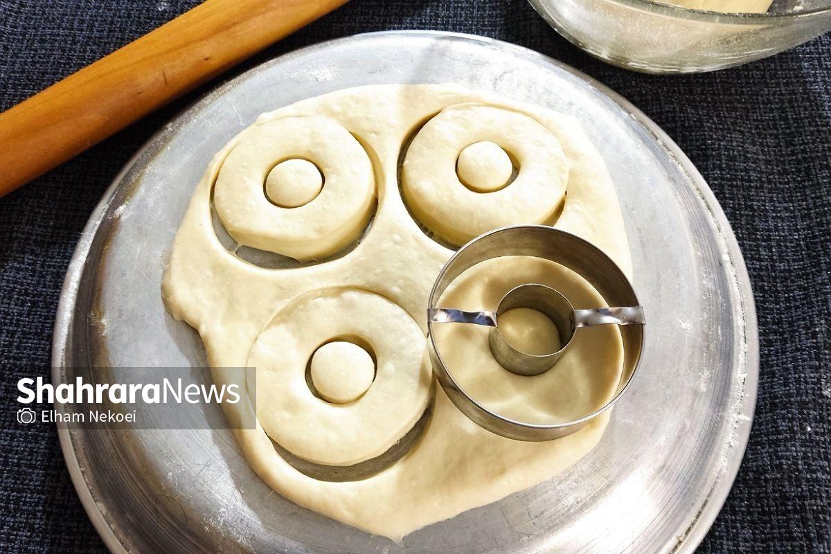 طرزتهیه دونات پفکی ساده کاتر دونات