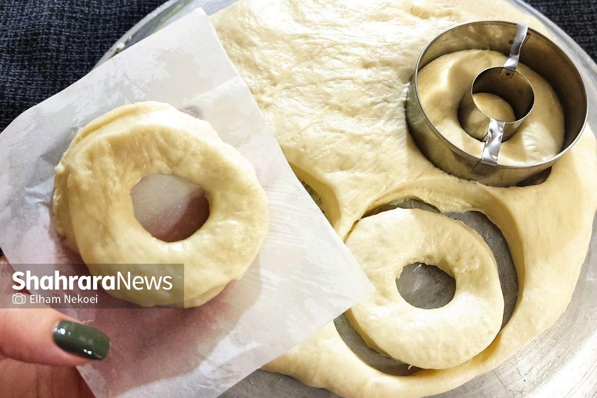 طرزتهیه دونات پفکی ساده کاتر دونات و خمیر