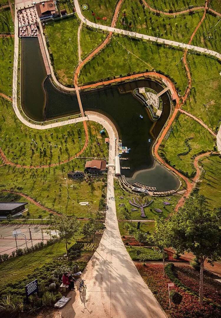 تصاویری زیبا از مناظر طبیعی و شهری ثبت شده با هلی شات تصاویردریاچه