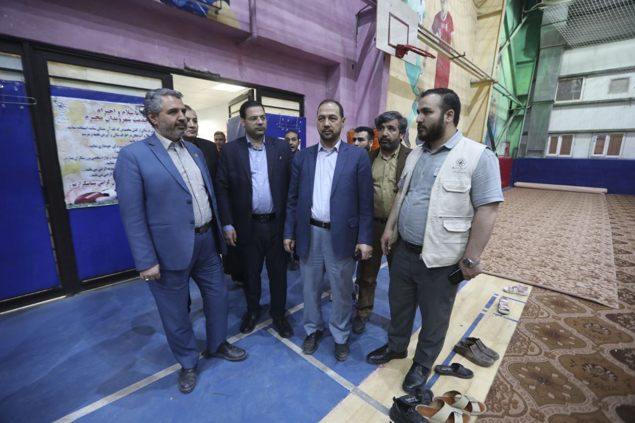 بازدید جمعی از اعضای شورای اسلامی شهر مشهدمقدس از نحوه خدمات رسانی به زائران و اقدامات نوروزی شهرداری مشهد