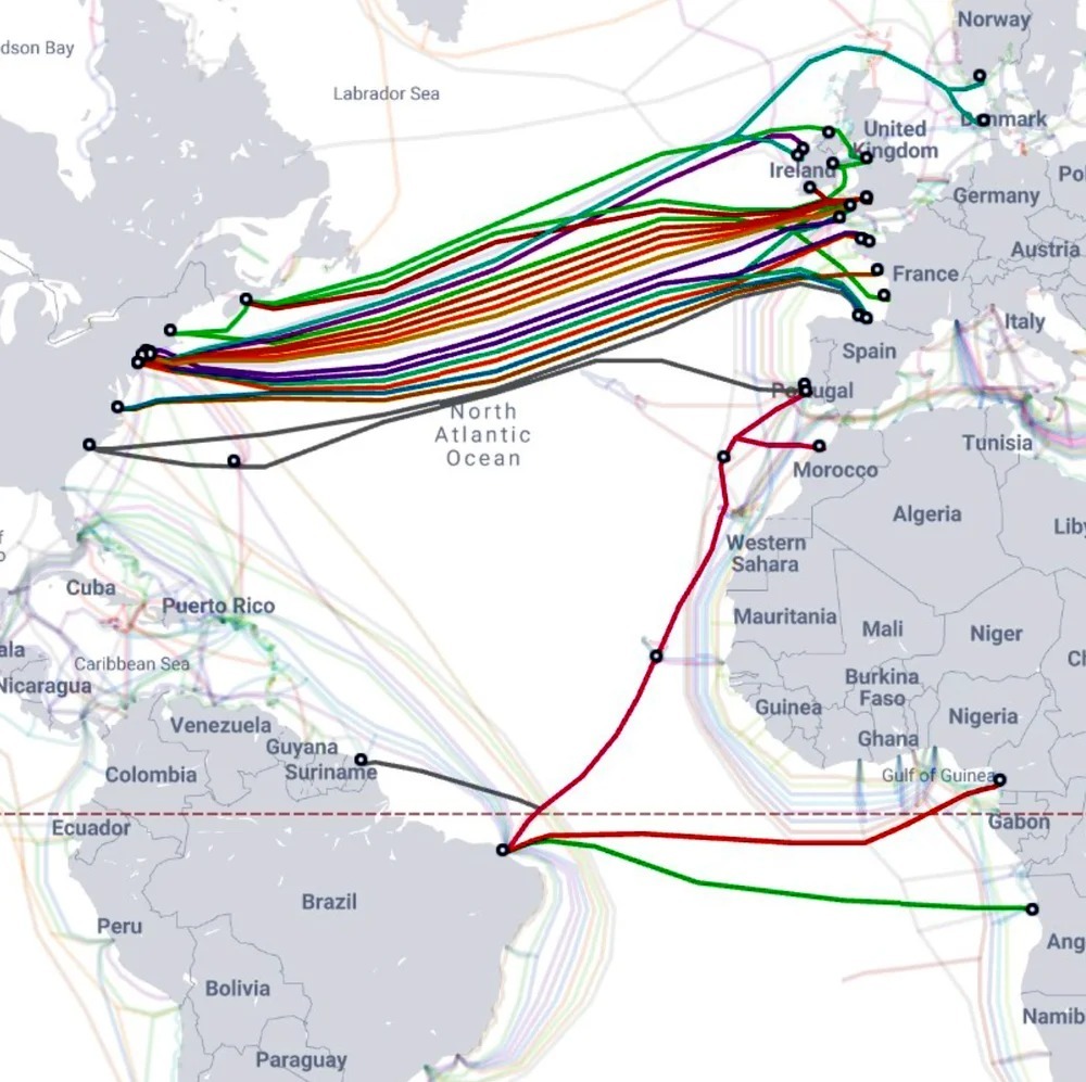 لینکهای ماهوارهای جایگزین کابلهای اینترنت زیر دربا میشوند! لینکهای ماهوارهای جایگزین کابلهای اینترنت زیر دربا میشوند!