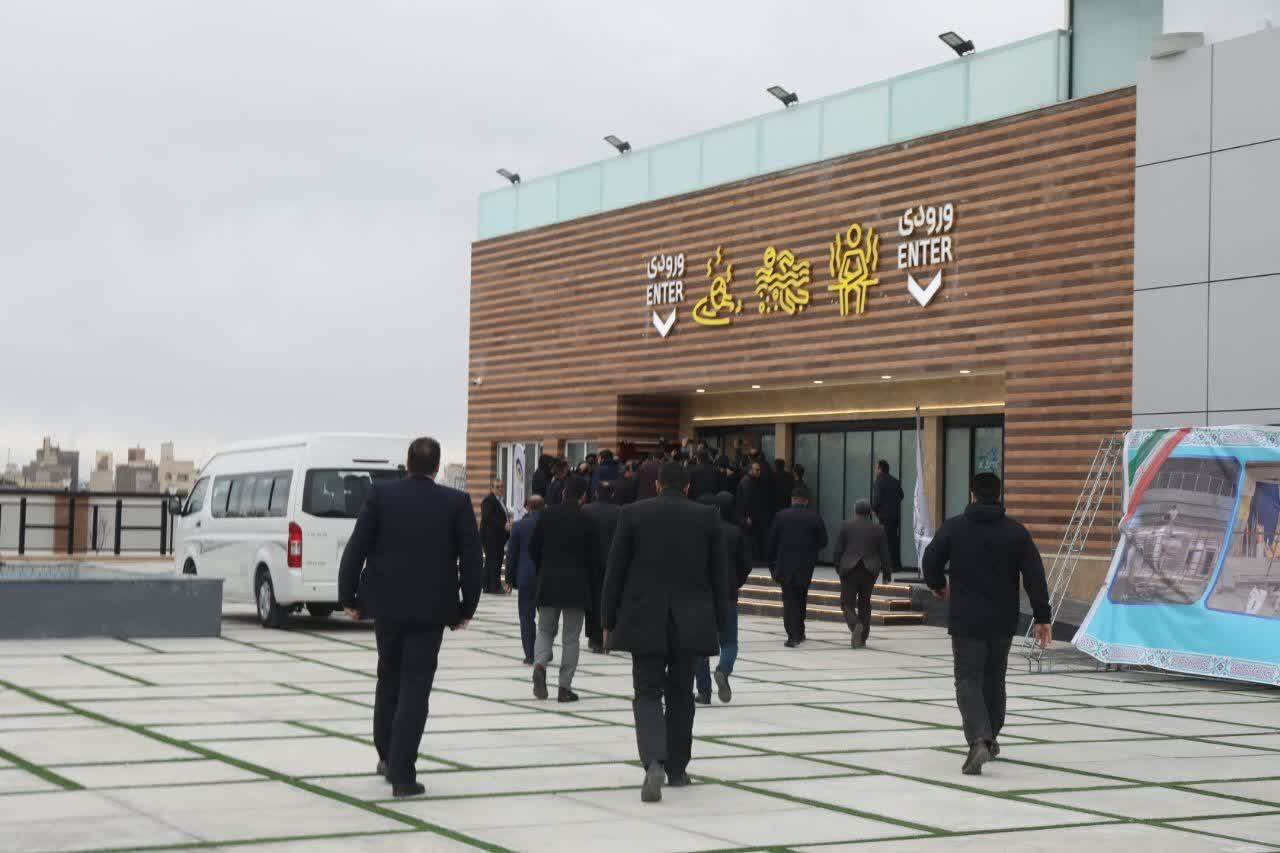 بهرهبرداری مجتمع آبی ورزشی «آبشار» با حضور رئیس مجلس در تربتحیدریه (۱۳ دی ۱۴۰۳) بهرهبرداری مجتمع آبی ورزشی «آبشار» با حضور رئیس مجلس در تربتحیدریه (۱۳ دی ۱۴۰۳)