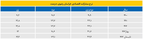 بررسی راهکار‌های افزایش مشارکت اقتصادی زنان در خراسان رضوی | شبکه‌سازی بانوان برای شتاب‌دهی اقتصاد