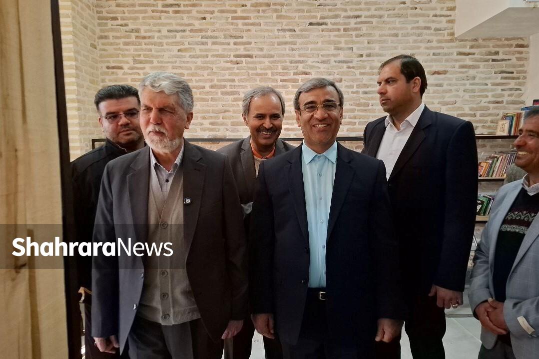 افتتاح کتابخانه خیرساز با حضور وزیر فرهنگ و استاندار خراسان رضوی در روستای سیدآباد خراسان رضوی + تصاویر افتتاح کتابخانه خیرساز با حضور وزیر فرهنگ و استاندار خراسان رضوی در روستای سیدآباد خراسان رضوی + تصاویر