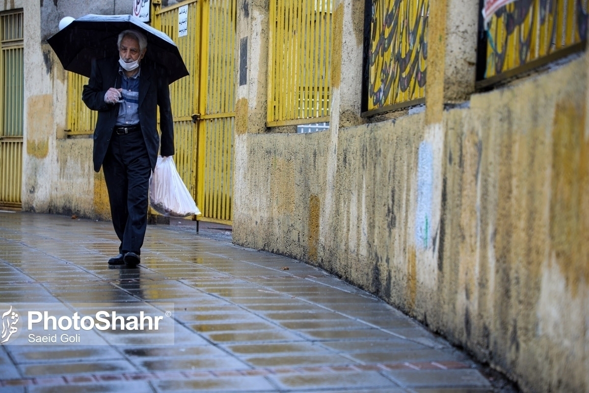 پیش‌بینی بارش برف و باران در خراسان رضوی و ۱۵ استان دیگر از امروز (۲۷ دی ۱۴۰۳)