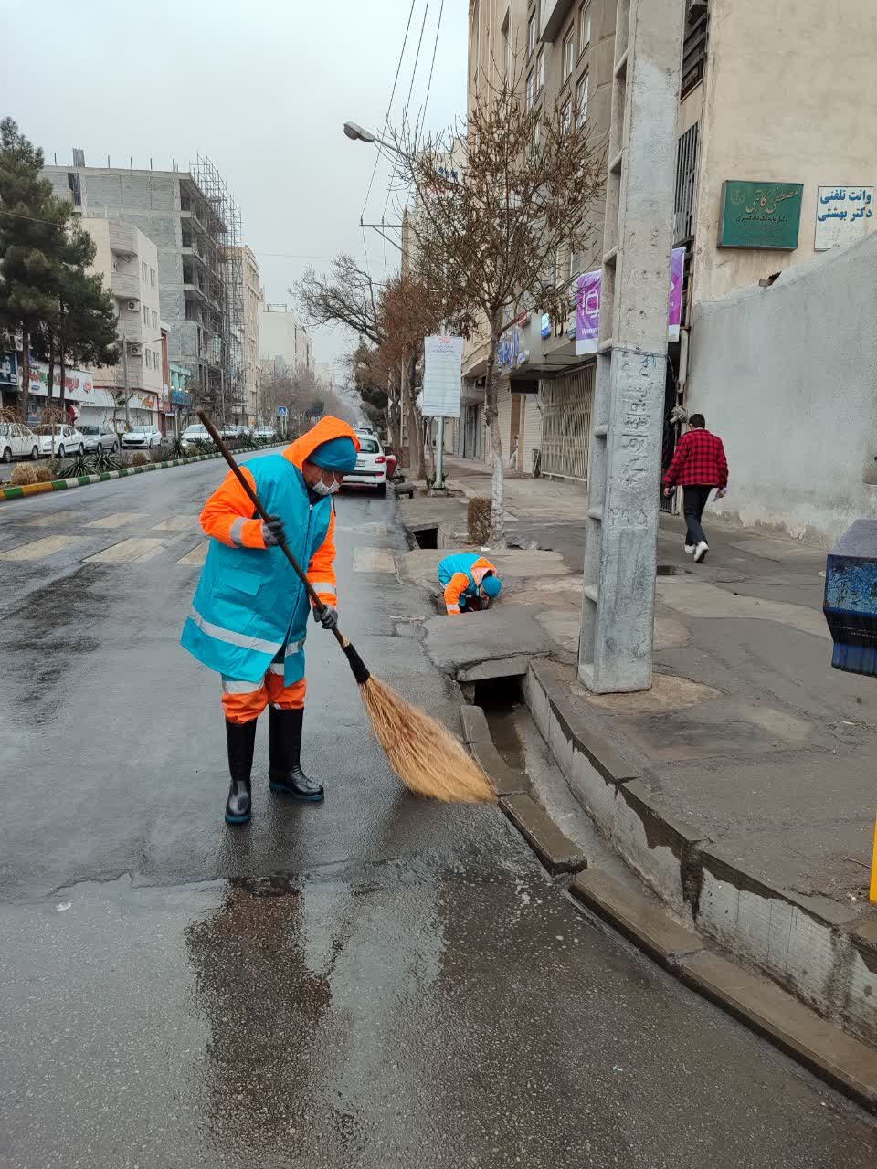 اعلام آمادهباش مدیریت شهری با صدور هشدار هواشناسی مبنی بر بارندگی در مشهد (۲۸ دی ۱۴۰۳) اعلام آمادهباش مدیریت شهری با صدور هشدار هواشناسی مبنی بر بارندگی در مشهد (۲۸ دی ۱۴۰۳)