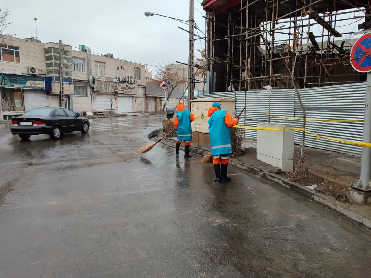 اعلام آمادهباش مدیریت شهری با صدور هشدار هواشناسی مبنی بر بارندگی در مشهد (۲۸ دی ۱۴۰۳) اعلام آمادهباش مدیریت شهری با صدور هشدار هواشناسی مبنی بر بارندگی در مشهد (۲۸ دی ۱۴۰۳)