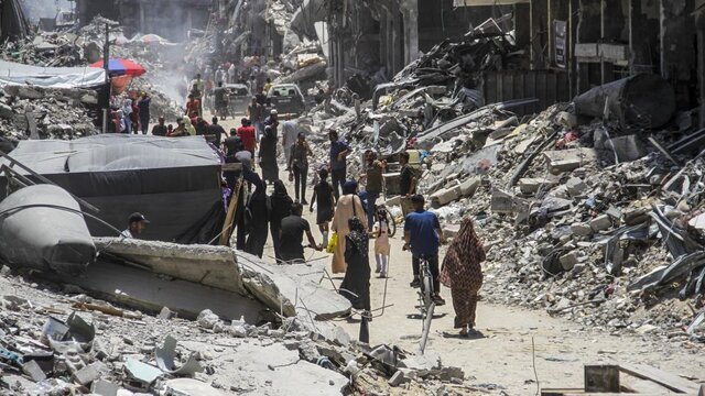 حجم ویرانیها در رفح پس از ۴۷۱ روز تهاجم صهیونیستها حجم ویرانیها در رفح پس از ۴۷۱ روز تهاجم صهیونیستها