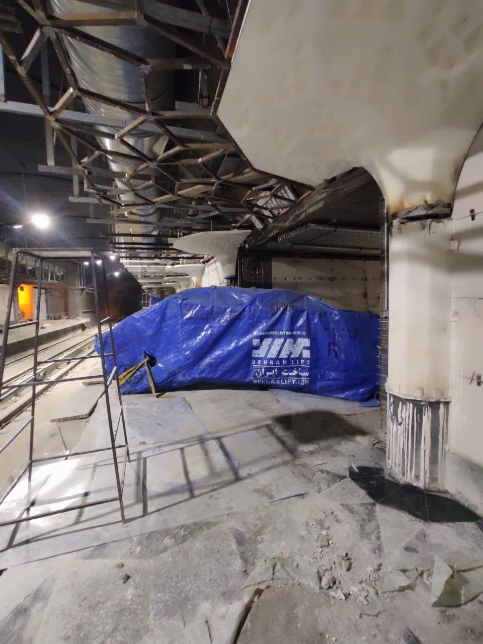 پله برقیهای ایستگاه بابالجواد(ع) خط ۳ متروی مشهد تحویل شد+تصویر پله برقیهای ایستگاه بابالجواد(ع) خط ۳ متروی مشهد تحویل شد+تصویر