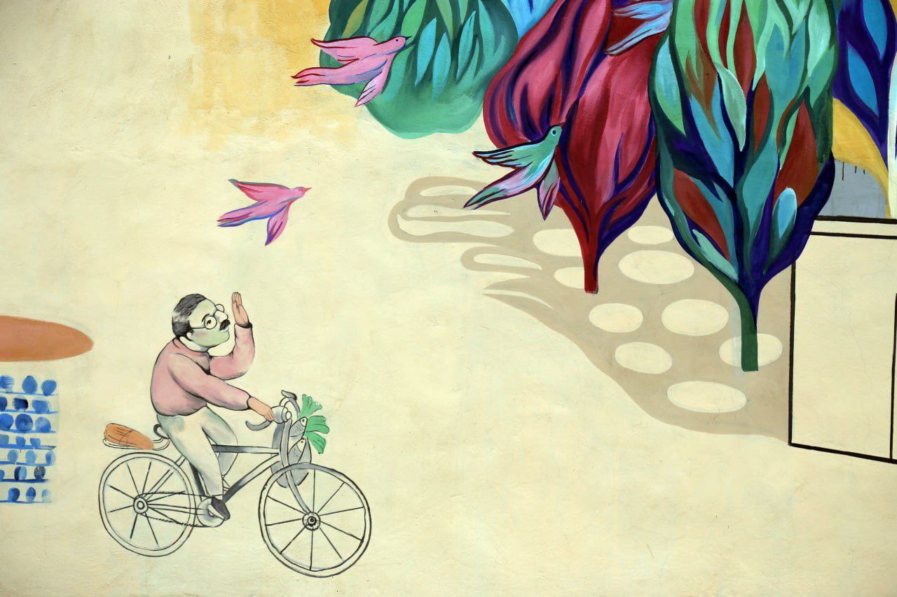 دیوارنگاره «شهر من» فاطمه کاویانی؛ اثری که قلب مشهد را تپندهتر کرد دیوارنگاره «شهر من» فاطمه کاویانی؛ اثری که قلب مشهد را تپندهتر کرد