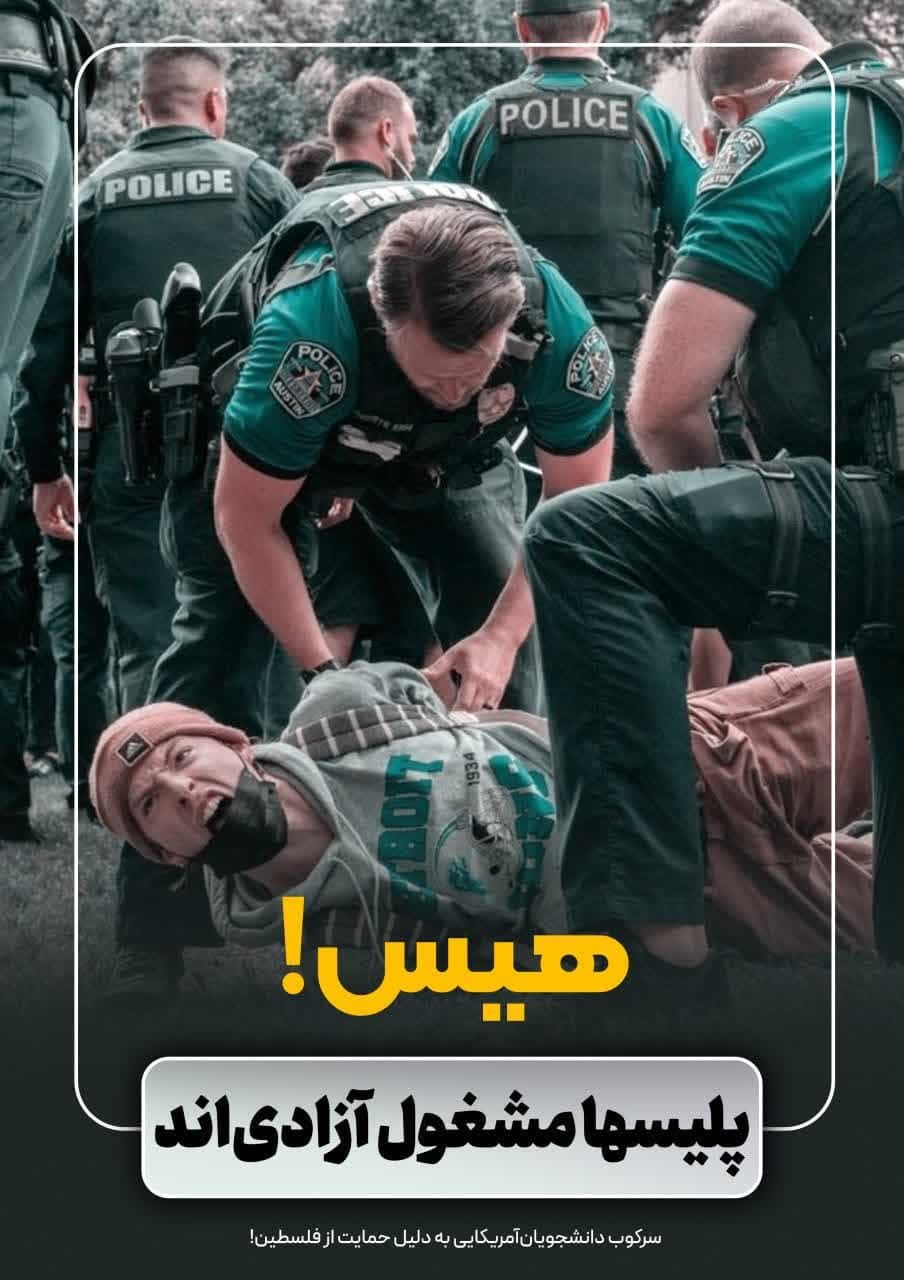 اینفوگرافی | پلیس آمریکا مشغول آزادی است