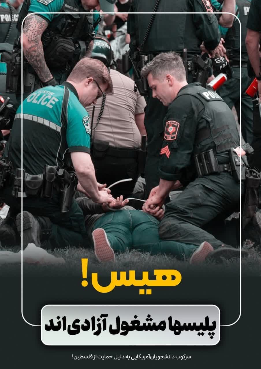 اینفوگرافی | پلیس آمریکا مشغول آزادی است