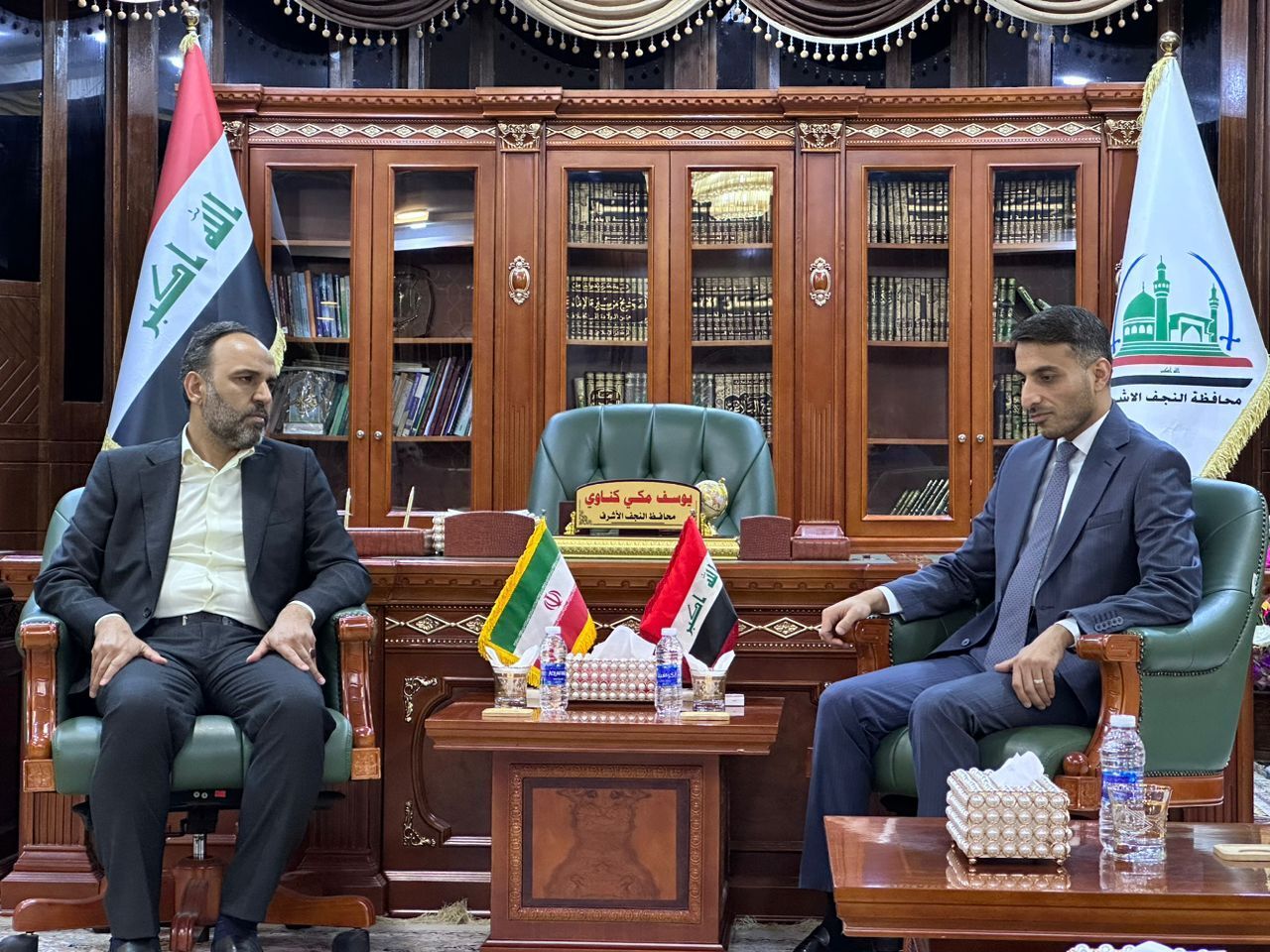 دیدار استاندار نجف با هیات رسانه ای جمهوری اسلامی ایران دیدار استاندار نجف با هیات رسانه ای جمهوری اسلامی ایران