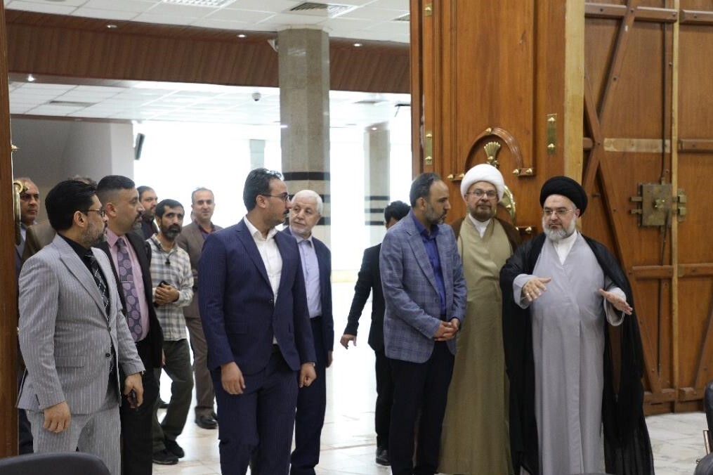 بازدید هیأت رسانه‌ای ایران از مؤسسه العلمین عراق + تصاویر