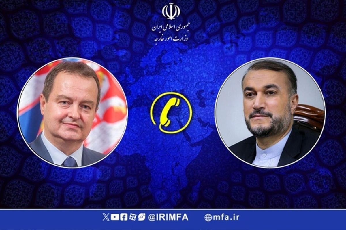 وزیر امور خارجه در گفت وگوی تلفنی با همتای صربستانی خود گفت: جمهوری اسلامی ایران برای روابط با صربستان اهمیت قائل است.