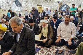 حضور حجتالاسلام و المسلمین اژهای در نماز جمعه مشهد حضور حجتالاسلام و المسلمین اژهای در نماز جمعه مشهد