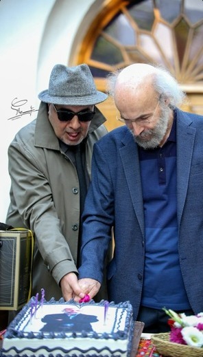 استایل خاص رضا عطاران در جشن تولد کارگردان مطرح + عکس