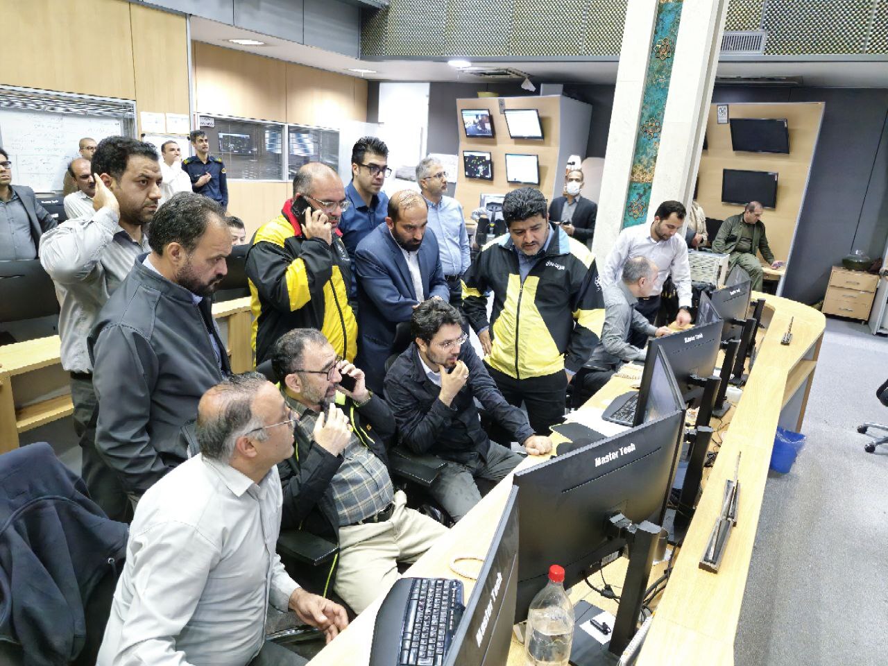 ویدئو | رصد لحظه به لحظه وضعیت بارندگی مشهد در مرکز کنترل ترافیک مشهد (۲۹ اردیبهشت ۱۴۰۳)