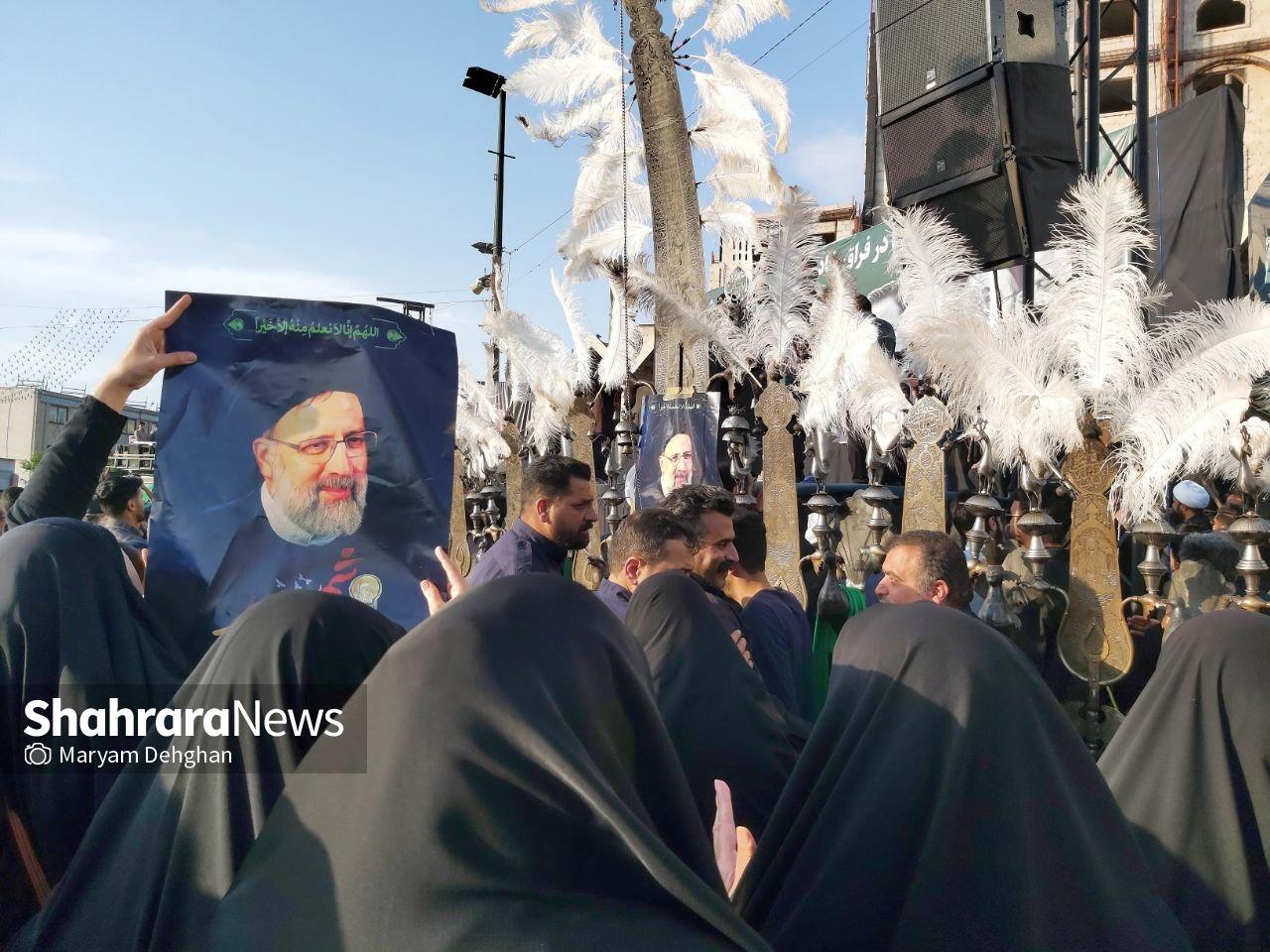 مادرانه‌های بانوان مشهدی در فراق شهادت خادم الرضا (ع) و یارانش + تصاویر