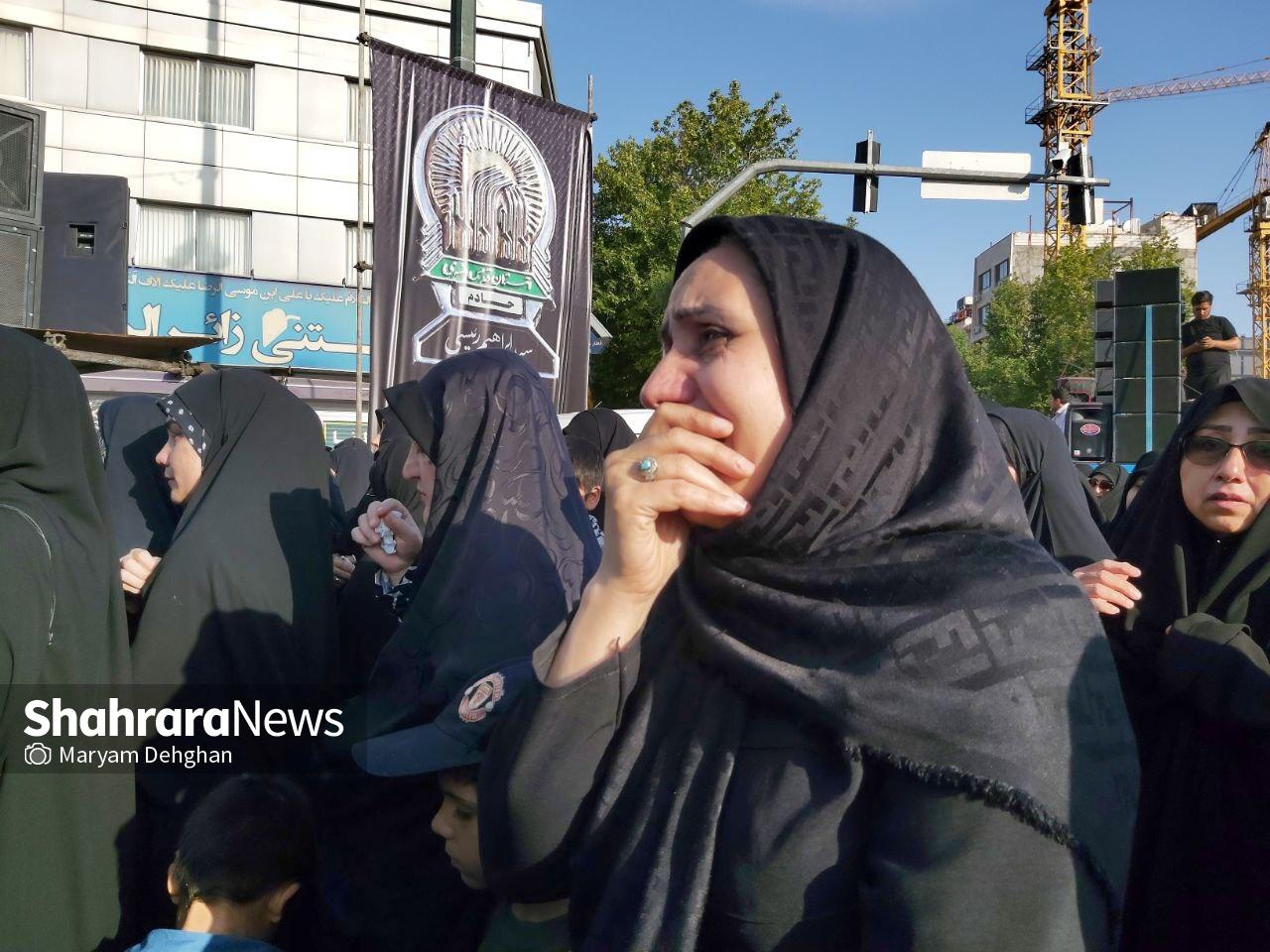 مادرانه‌های بانوان مشهدی در فراق شهادت خادم الرضا (ع) و یارانش + تصاویر