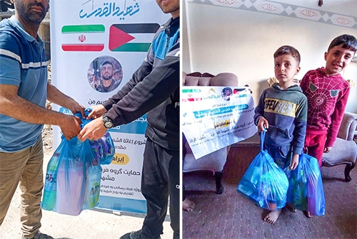 کمک به غزه؛ در میدان عمل کمک به غزه؛ در میدان عمل