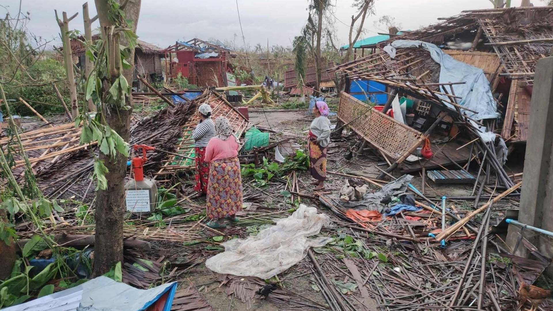 آثار طوفان موکا در بنگلادش آسیا بلاخیزترین قاره است