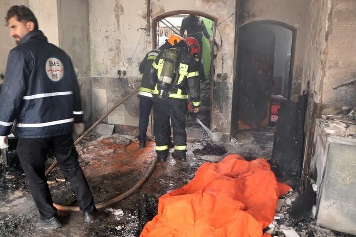 چهار مصدوم در انفجار یک مرکز تجاری در نسیم شهر