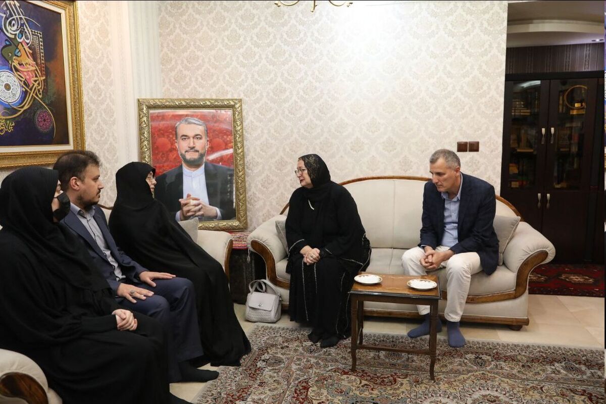 وزیر خارجه اسبق بوسنی و هرزگوین در منزل شهید امیرعبداللهیان