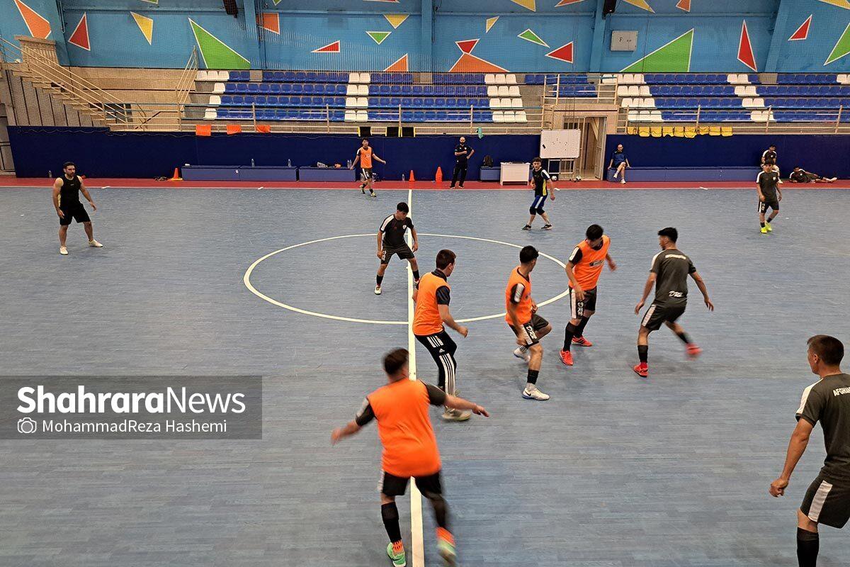 ویدئو | گزارشی از تمرینات تیم ملی فوتسال افغانستان در کمپ مشهد