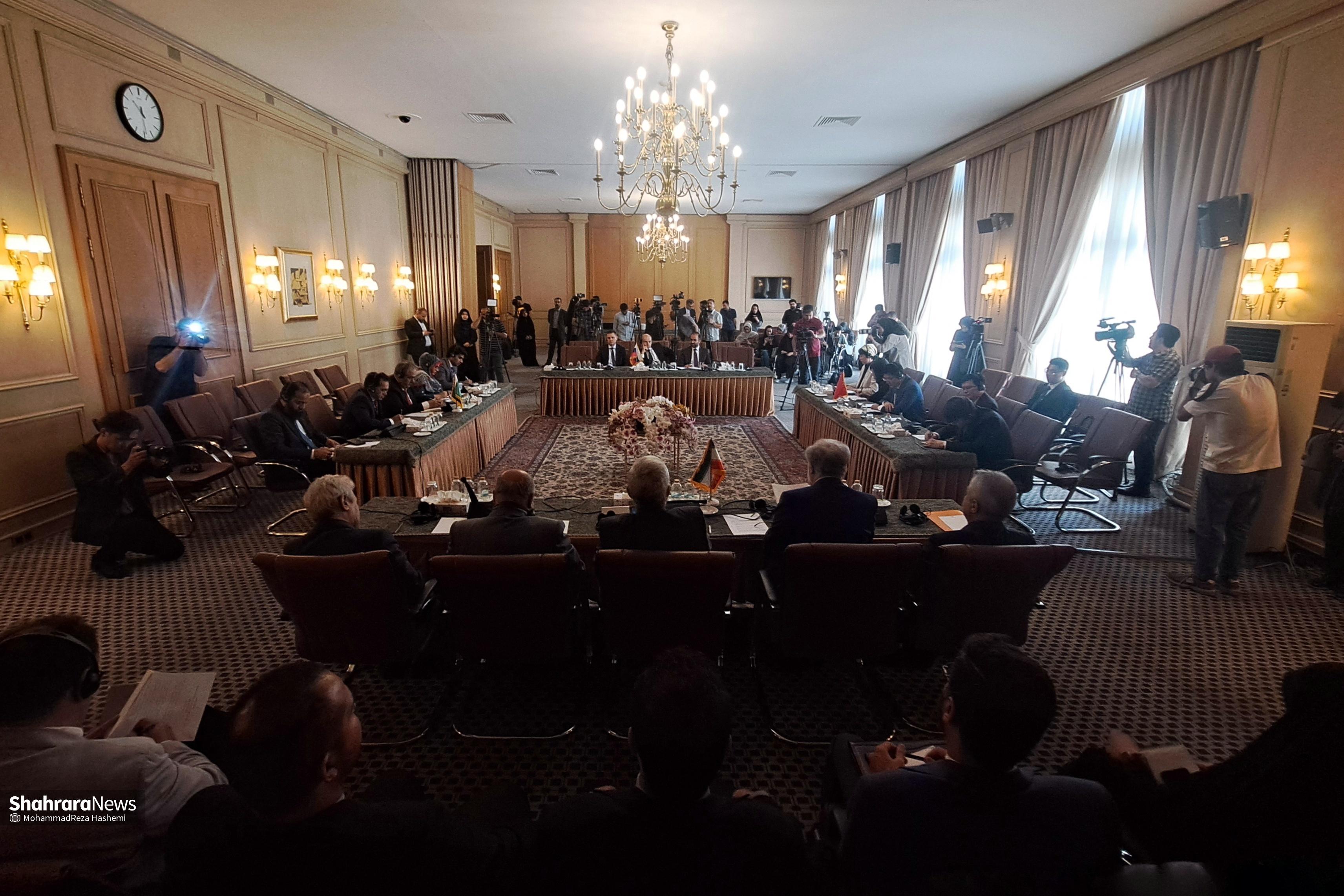 پیام علی باقری به نشست تهران: سازمان ملل متحد در ایفای وظایف خود بیش از پیش به شرایط انسانی توجه کند پیام علی باقری به نشست تهران: سازمان ملل متحد در ایفای وظایف خود بیش از پیش به شرایط انسانی توجه کند