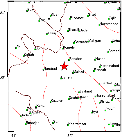 زلزله شیراز را لرزاند (۱۹ خرداد ۱۴۰۳) زلزله شیراز را لرزاند (۱۹ خرداد ۱۴۰۳)