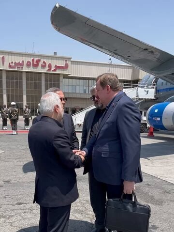 وزیر خارجه بلاروس وارد تهران شد وزیر خارجه بلاروس وارد تهران شد