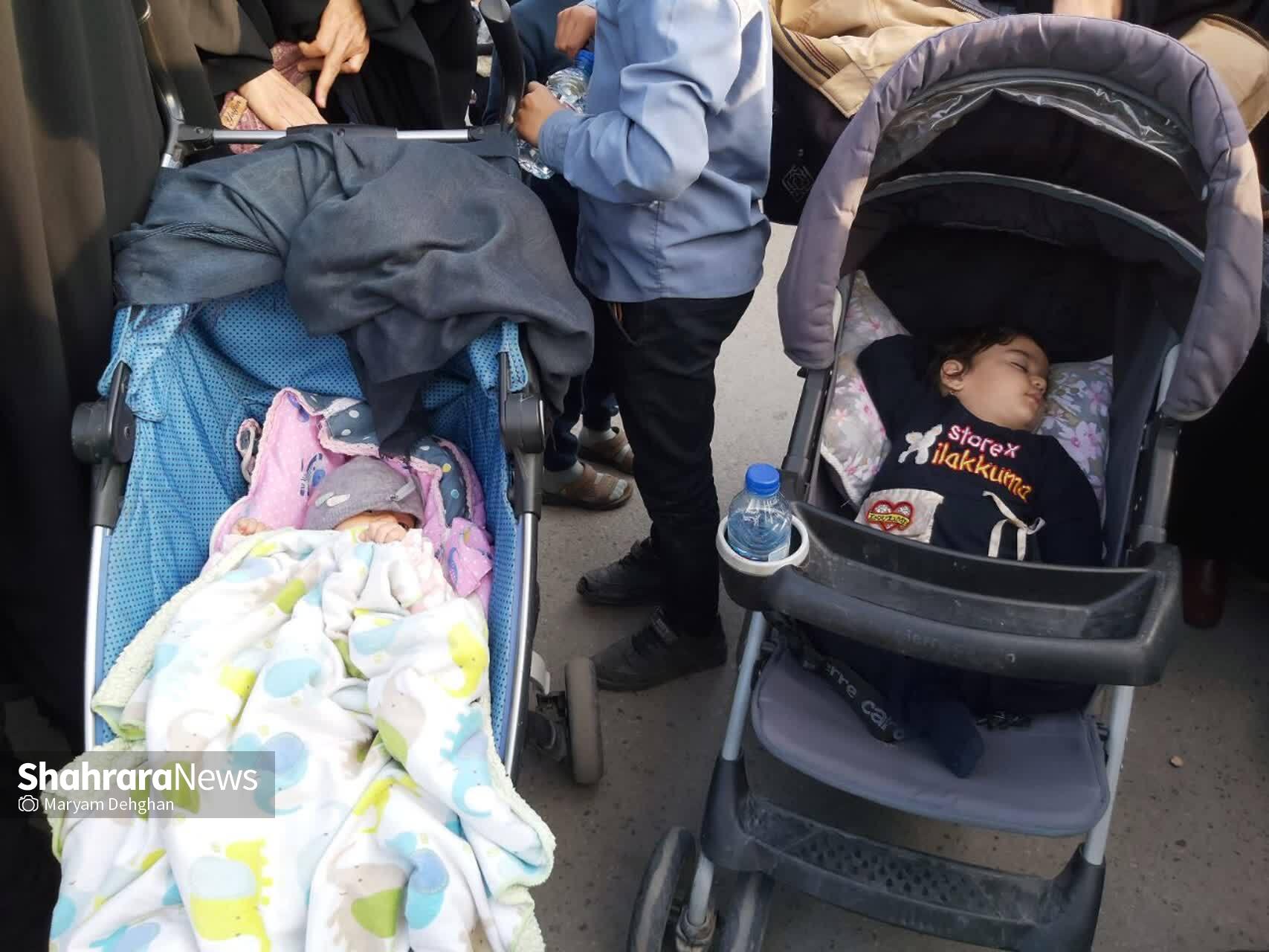 مادرانه‌های بانوان مشهدی در فراق شهادت خادم الرضا (ع) و یارانش + تصاویر